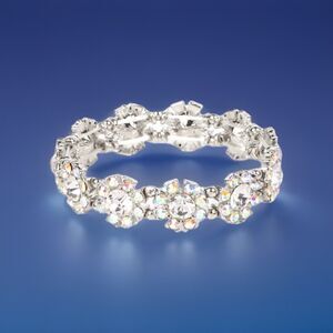 Paparazzi Premium Perennial Iridescent Stretch Bracelet - Prom Formal Bridal